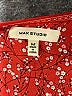 Max Studio 100% Polyester Red Long Sleeve Blouse Size M - photo 7