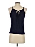 Old Navy 100% Rayon Blue Sleeveless Blouse Size S - photo 2