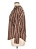 Unbranded Stripes Brown Long Sleeve Blouse Size XL - photo 5
