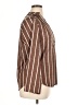Unbranded Stripes Brown Long Sleeve Blouse Size XL - photo 4