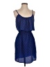 Delia's 100% Polyester Polka Dots Blue Casual Dress Size S - photo 1