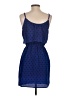 Delia's 100% Polyester Polka Dots Blue Casual Dress Size S - photo 2