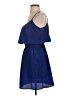 Delia's 100% Polyester Polka Dots Blue Casual Dress Size S - photo 5