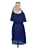 Delia's 100% Polyester Polka Dots Blue Casual Dress Size S - photo 4