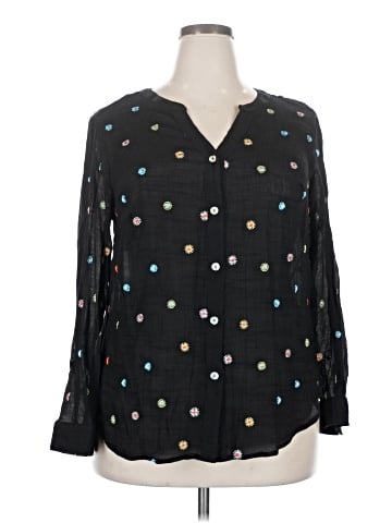 Fig & Flower Long Sleeve T-Shirt (view 1)
