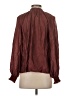 Caballero Brown Long Sleeve Blouse Size XS - photo 2