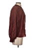 Caballero Brown Long Sleeve Blouse Size XS - photo 4
