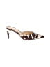 Jessica Simpson Animal Print Ivory Brown Heels Size 8 - photo 1
