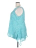 Fever 100% Polyester Teal Sleeveless Blouse Size XXL - photo 5