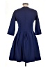 Gap Solid Blue Casual Dress Size 8 - photo 2