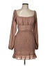 Le Lis 100% Polyester Brown Cocktail Dress Size L - photo 1