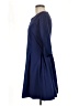 Gap Solid Blue Casual Dress Size 8 - photo 5