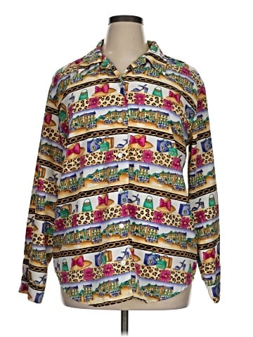 Jordan Long Sleeve Button-Down Shirt (view 1)