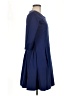 Gap Solid Blue Casual Dress Size 8 - photo 4