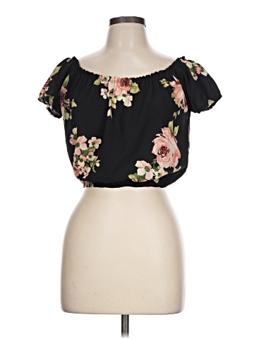Mind Code Short Sleeve Blouse (view 1)