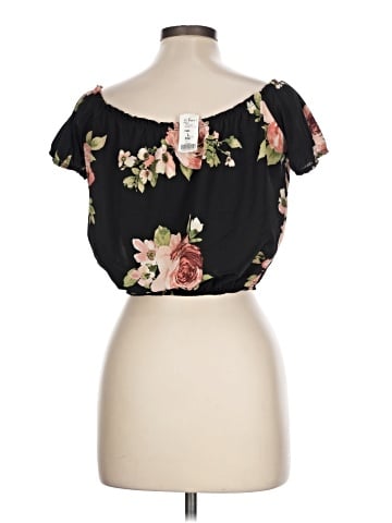 Mind Code Short Sleeve Blouse (view 2)