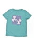 Under Armour Teal Active T-Shirt Size 6 - photo 1