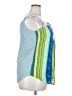 Zac & Rachel 100% Polyester Blue Sleeveless Blouse Size XL - photo 4