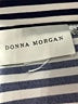Donna Morgan Stripes Blue Casual Dress Size L (estimated) - photo 6