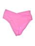 Fabletics Solid Pink Swimsuit Bottoms Size M - photo 1