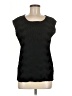 Assorted Brands 100% Polyester Black Sleeveless Blouse Size M (estimated) - photo 1