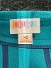 Lularoe Stripes Teal Casual Dress Size XS - photo 7