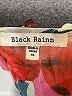 Black Rainn 100% Polyester Ivory Short Sleeve Blouse Size XL - photo 7