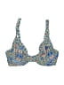 Sunsets Paisley Blue Swimsuit Top Size MedEstimated - photo 1