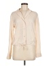 Vince. 100% Triacetate Ivory Long Sleeve Blouse Size 6 - photo 1