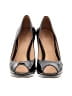 Cole Haan Black Teal Heels Size 8 1/2 - photo 2