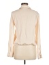 Vince. 100% Triacetate Ivory Long Sleeve Blouse Size 6 - photo 2