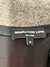 Generation Love Black Short Sleeve Top Size M - photo 7