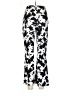 Derek Heart Print Black Casual Pants Size L - photo 2