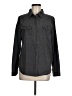Unbranded 100% Cotton Gray Long Sleeve Button-Down Shirt Size M - photo 1