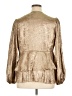 Shein Curve 100% Polyester Gold Long Sleeve Blouse Size 14 Plus (1) - photo 2