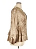 Shein Curve 100% Polyester Gold Long Sleeve Blouse Size 14 Plus (1) - photo 4
