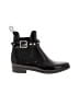 Halogen Black Rain Boots Size 6 - photo 1
