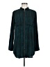 Rock & Republic Teal Long Sleeve Blouse Size M - photo 1