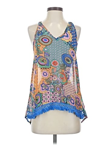 Umgee Sleeveless Blouse (view 1)