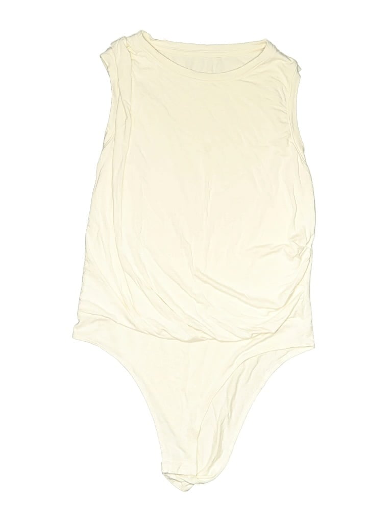 Pre-owned A New Day Bodysuit In Ivory
