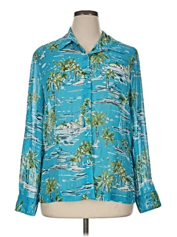 Norton McNaughton Long Sleeve Blouse (view 1)