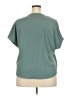 M&S 100% Polyester Teal Short Sleeve Polo Size 18 - photo 2
