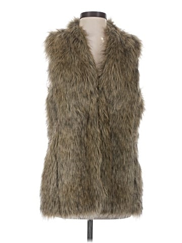 Banana Republic Faux Fur Vest (view 1)