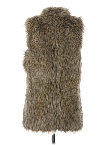 Banana Republic Faux Fur Vest (view 2)