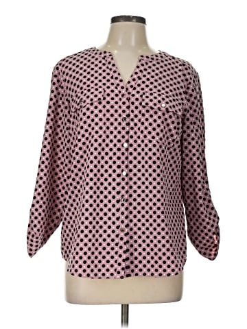 Notations 3/4 Sleeve Blouse (view 1)