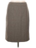 Roz & Ali Plaid Brown Formal Skirt Size 10 - photo 1