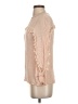 Wishlist 100% Rayon Tan 3/4 Sleeve Top Size S - photo 5