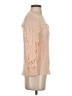 Wishlist 100% Rayon Tan 3/4 Sleeve Top Size S - photo 4