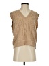 Shein 100% Acrylic Tan Sweater Vest Size 4 - photo 1