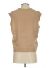 Shein 100% Acrylic Tan Sweater Vest Size 4 - photo 2